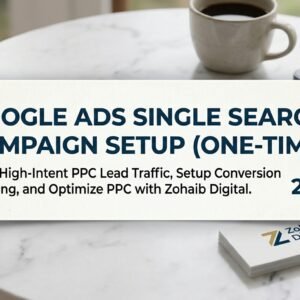 Google Ads Single Search Campaign Setup (One-Time) Package 2026