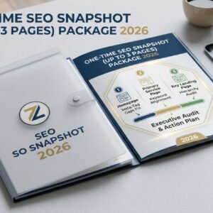One-Time SEO Snapshot (Up to 3 Pages) Package 2026