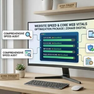 Website Speed Core Web Vitals Package Zohaib Digital