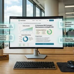 E-Commerce SEO Package Zohaib Digital