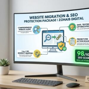 Website Migration SEO Protection Package Zohaib Digital